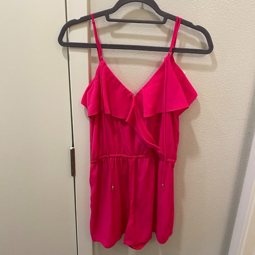 American Eagle Hot Pink Romper